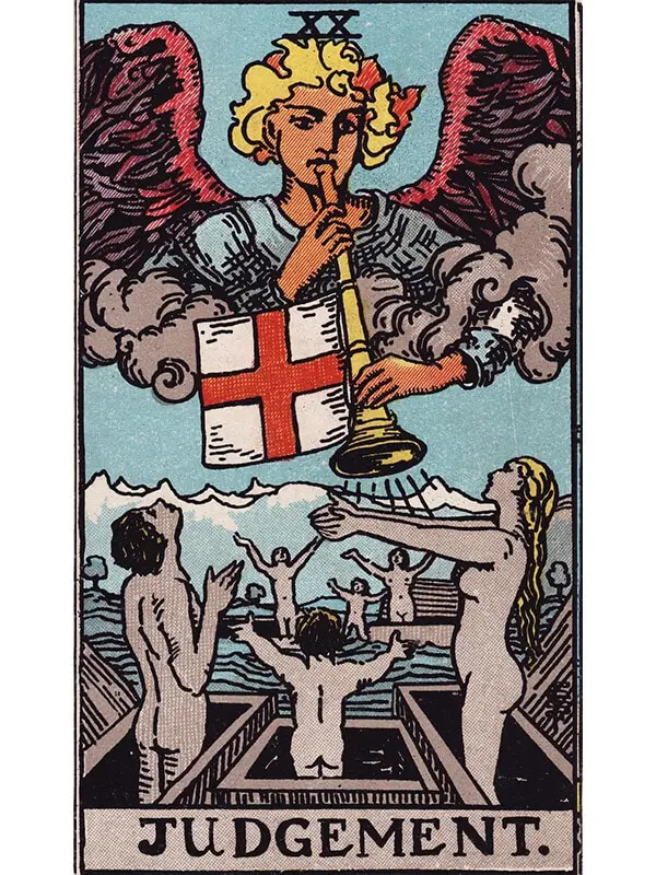 Judgement Tarot Card Meaning Major Arcana Cards AskAstrology