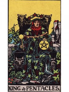 King of Pentacles Tarot Card