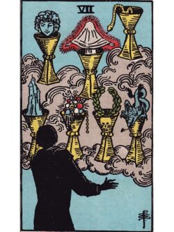 7 of cups Rider Waite tarot