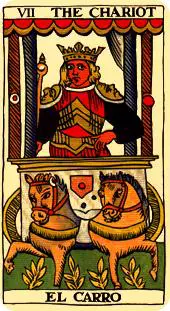 The Chariot tarot card