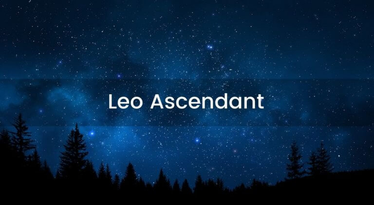 leo ascendant