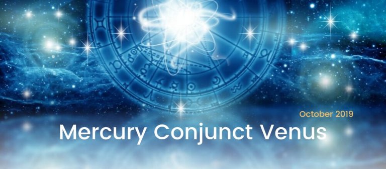 Mercury Conjunct Venus October 2019