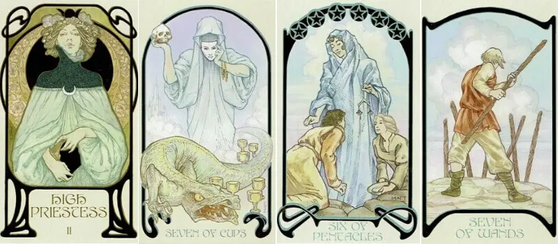 The Ethereal Visions Illuminated Tarot deck