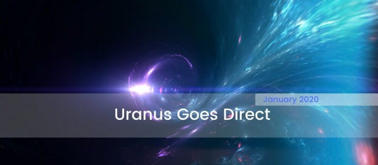 Uranus Goes Direct January 2020