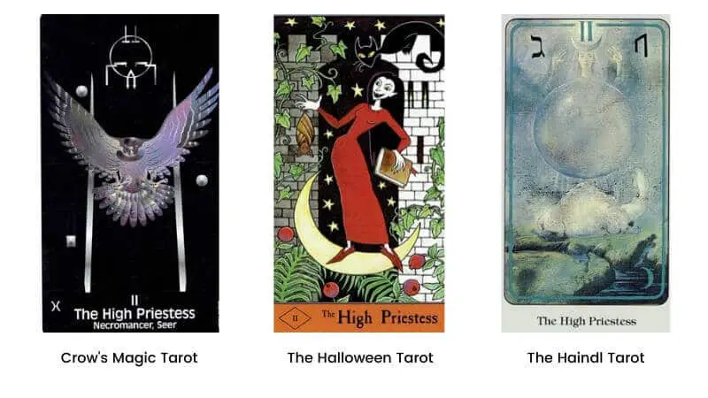 High Priestess tarot card modern images 1