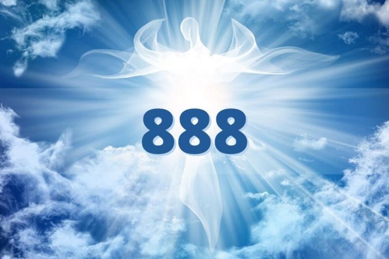 888 Angel Number and Angel Michael, angel numbers, sky with angel cloud