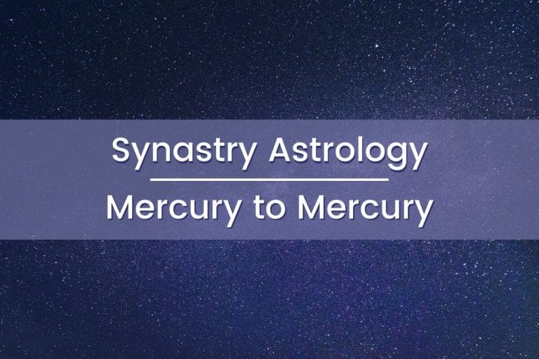 Synastry Astrology Mercury to Mercury