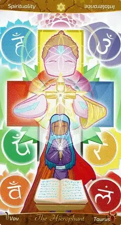 El Tarot del Parche Hierofante