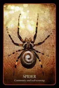 Araña oráculo de Halloween