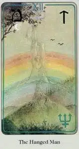 El Ahorcado Tarot Haindl