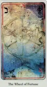 La Rueda de la Fortuna Tarot Haindl