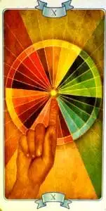 La Rueda de la Fortuna Tarot de la Ley de la Atracción