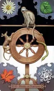 La Rueda de la Fortuna Tarot Hechicero