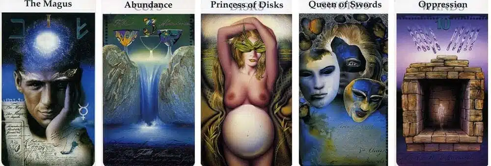 Los visuales del Tarot Rohrig