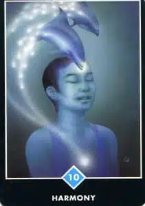 10 de Armonía del Agua Tarot Zen Osho