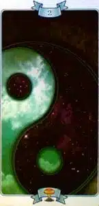 Tarot 2 de Copas Ley de la Atracción