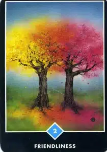 2 de l'eau Amabilité Osho Zen Tarot