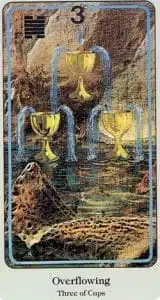 3 of Cups Haindl Tarot