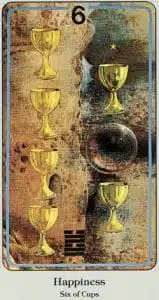 6 of Cups Haindl Tarot
