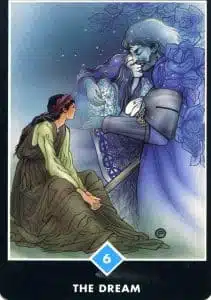 6 des Wassers – Der Traum (Osho Zen Tarot)