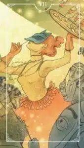 7 de Coupes Ostara Tarot