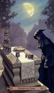 8 of Cups Spellcaster Tarot