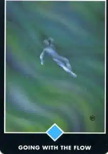 As de Agua Seguir la Corriente Tarot Zen Osho