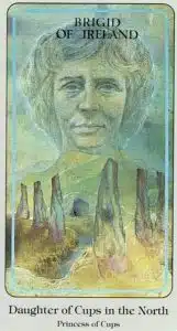 Fille de Coupes Tarot Haindl