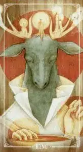 Roi de Coupes Ostara Tarot