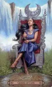 Queen of Cups Spellcaster Tarot