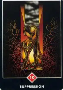 10 de la suppression du feu Osho Zen Tarot