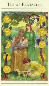 10 of Pentacles Mythic Tarot