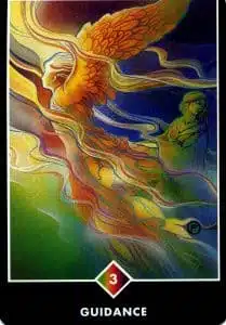 3 of Rainbow Guidance Osho Zen Tarot
