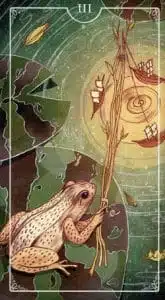 3 of Wands Ostara Tarot