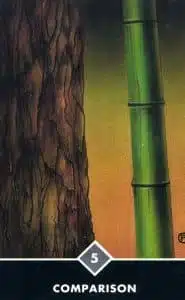 5 de l'air Comparaison Osho Zen Tarot