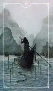6 of Swords Ostara Tarot