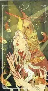 6 of Wands Ostara Tarot