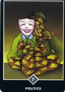 7 der Luft – Politik – Osho Zen Tarot
