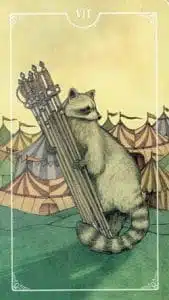 7 of Swords Ostara Tarot