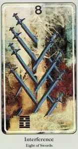 8 of Swords Haindl Tarot