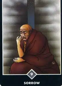 9 de Ar Tristeza Osho Zen Tarot
