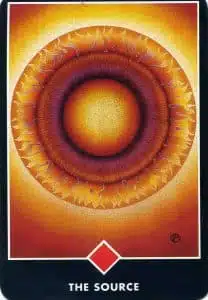 As de Fuego Fuente Osho Tarot Zen