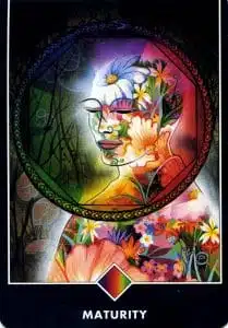 As de la Madurez Arco Iris Tarot Zen Osho