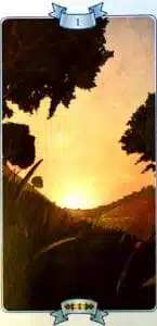 Ace of Scrolls Law of Attraction Tarot