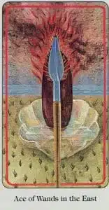 Ace of Wands Haindl Tarot