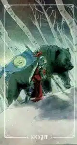 Chevalier des Pentacles Ostara Tarot