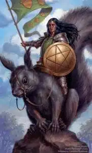 Cavaleiro de Pentáculos — Tarô Spellcaster