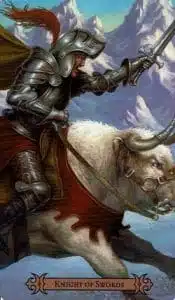 Chevalier d'épées Spellcaster Tarot
