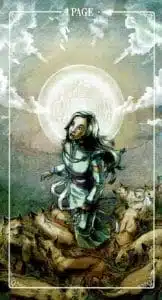 Valete de Ouros – Tarô Ostara