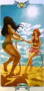 Queen of Swords Law of Attraction Tarot